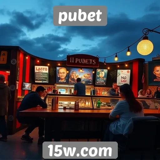 Exploração das funcionalidades interativas disponíveis no site pubet